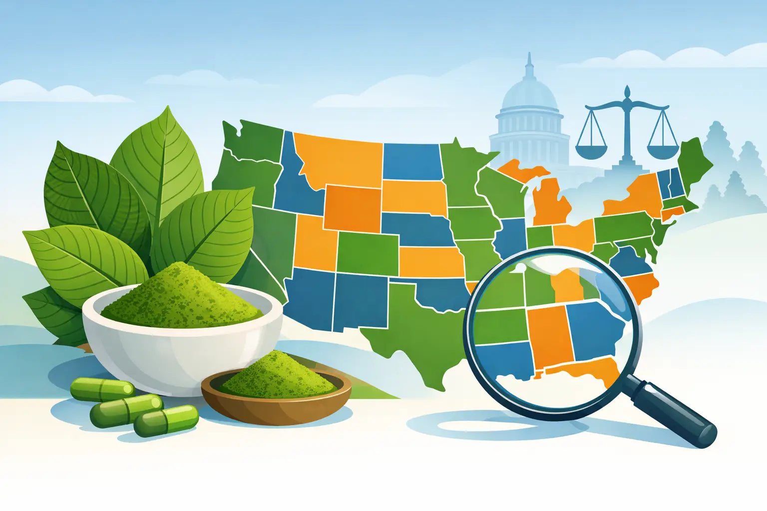 Kratom Legality by State in 2026