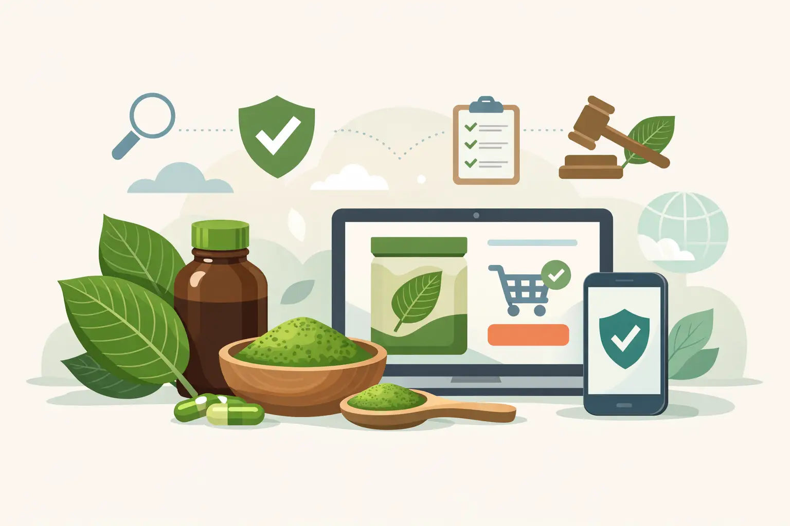 How to Buy Compliant Kratom Online
