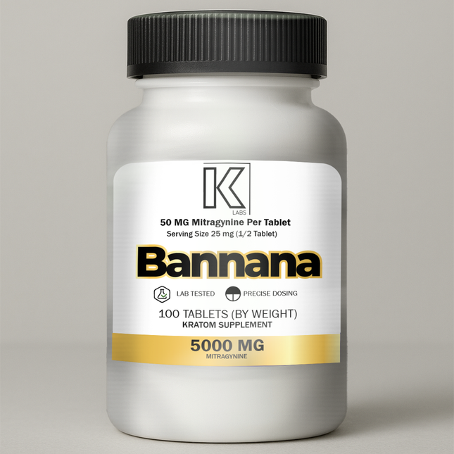 50mg Banana Tablets