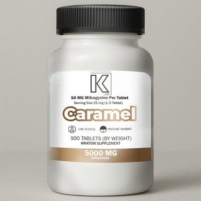 50mg Caramel Tablets