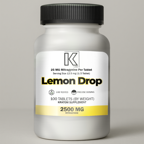 25mg Lemon Drop Tablets