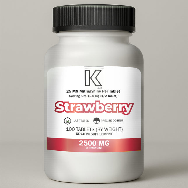 25mg Strawberry Tablets